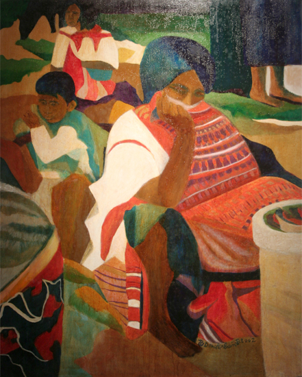 San Cristobal painting